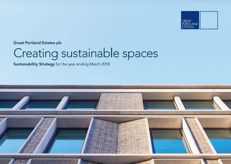 Great Portland Estates’ launches 'Creating Sustainable Spaces' strategy