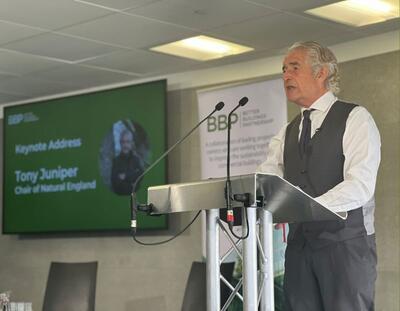 Tony Juniper Delivering the Keynote Address at the BBP Quarterly Members Event
