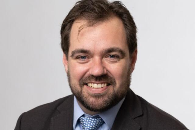 Man smiling