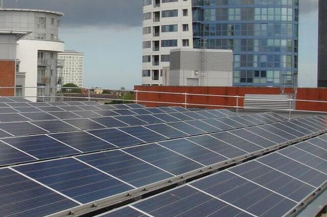 Land Securities' PV Installation at Gunwharf Quays