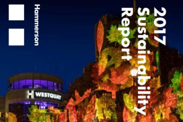Hammerson publishes its latest Sustainability Report for 2017