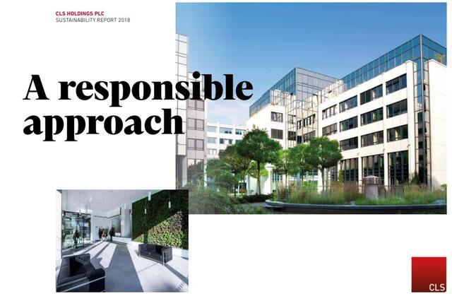 CLS Holdings Plc publishes Sustainability Report 2018