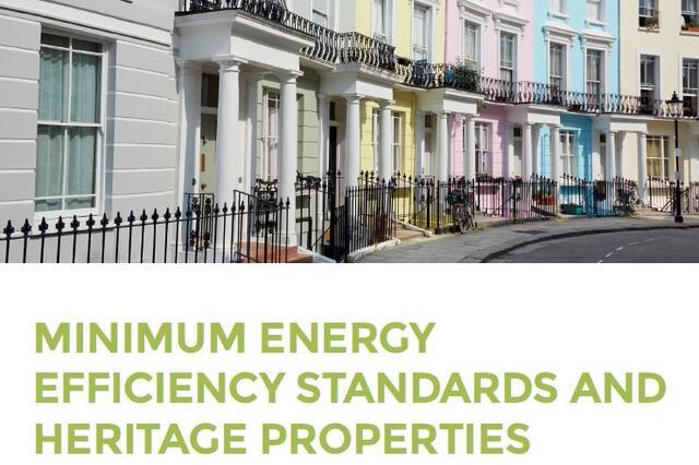 Minimum Energy Efficiency Standards and Heritage Properties: Mitigating risks through the procurement and interpretation of Energy Performance Certificates